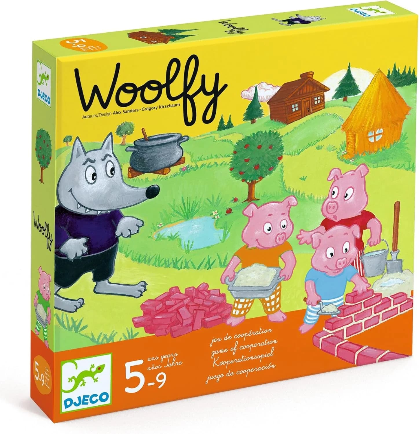 DJECO Woolfy jeu coopératif