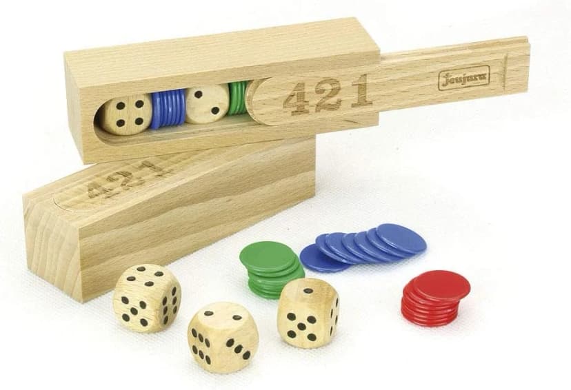 Jeujura jeu de 421 en bois