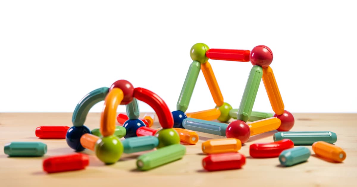Tableau magnétique en bois : ce que l'enfant apprend en composant des images