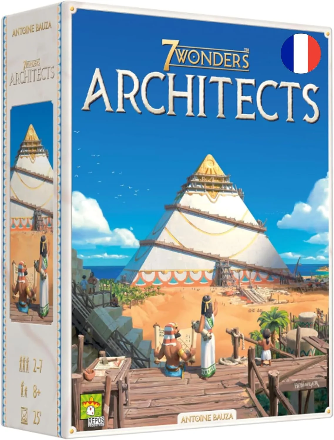Asmodee 7 Wonders Architects, jeu de stratégie