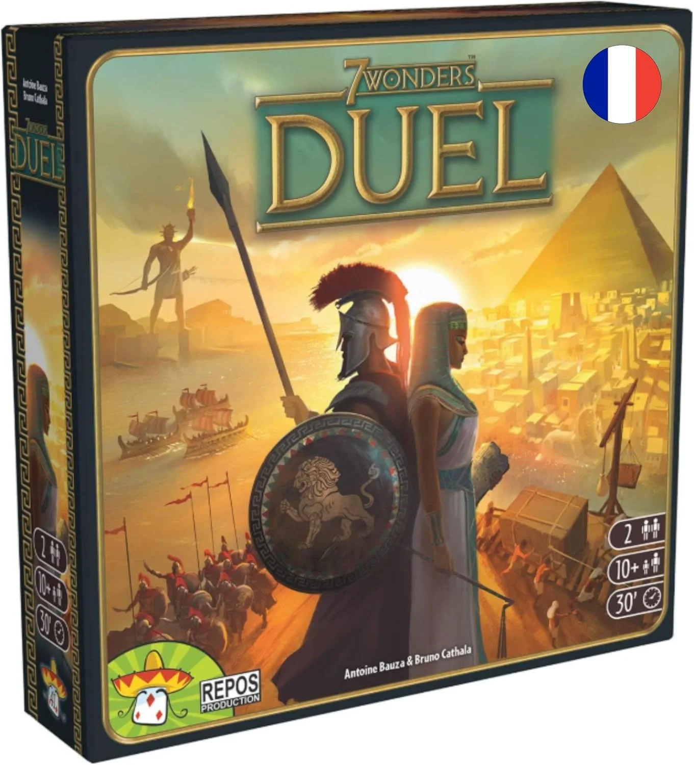 Asmodee 7 Wonders Duel, stratégie à deux