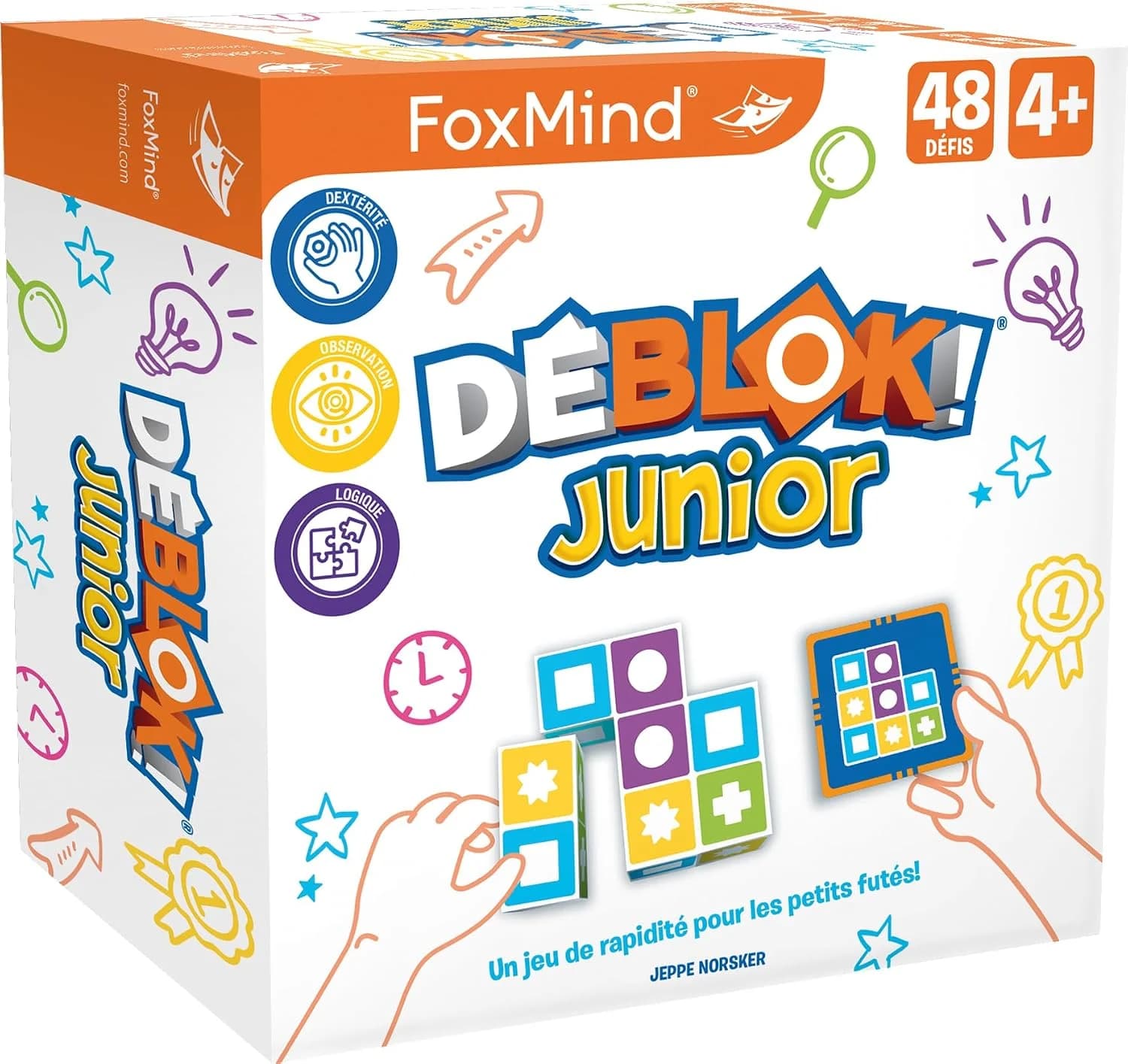 Asmodee Déblok Junior, logique visuelle dès 4 ans