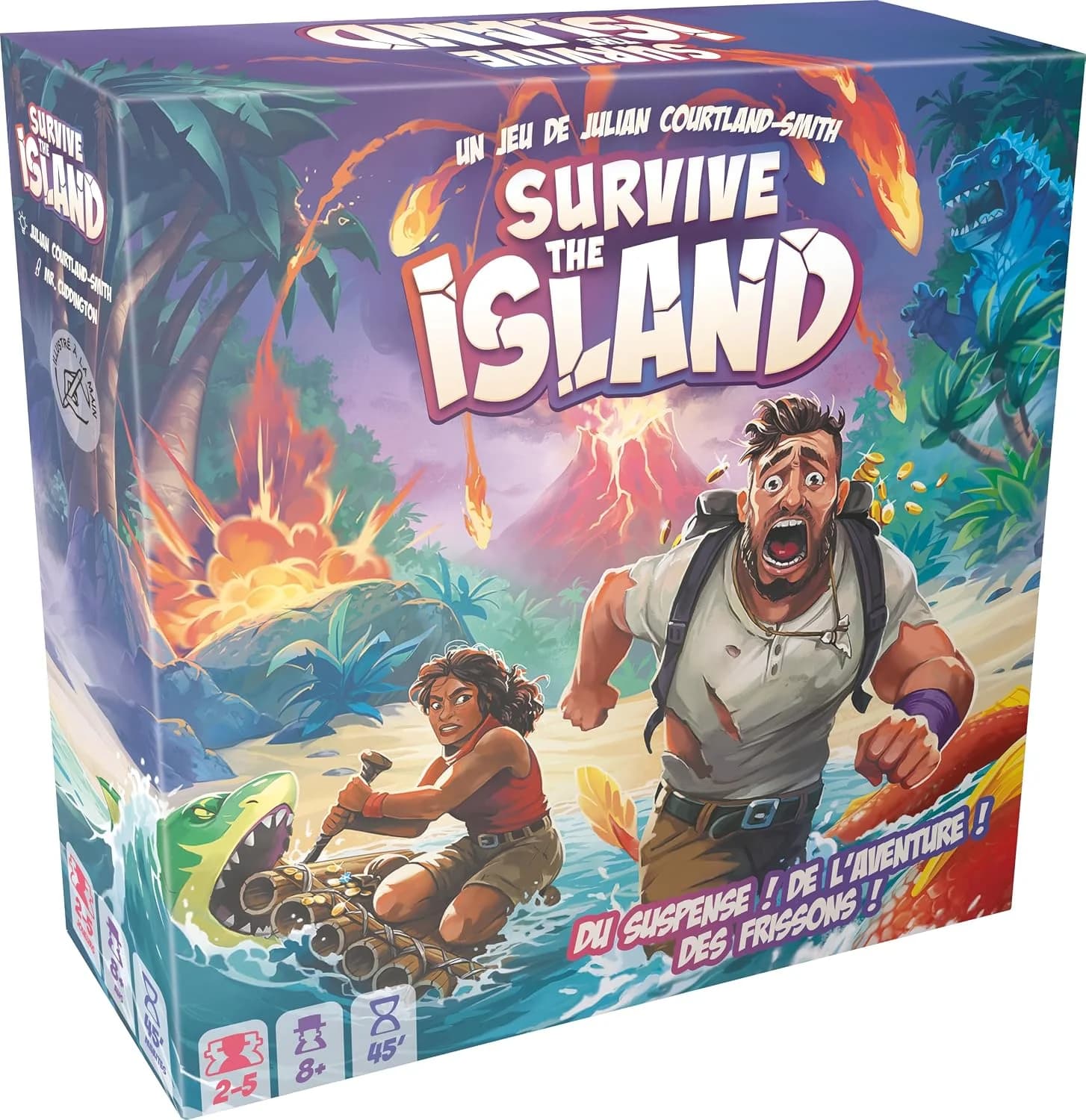 Asmodee Survive The Island, jeu de survie dès 8 ans