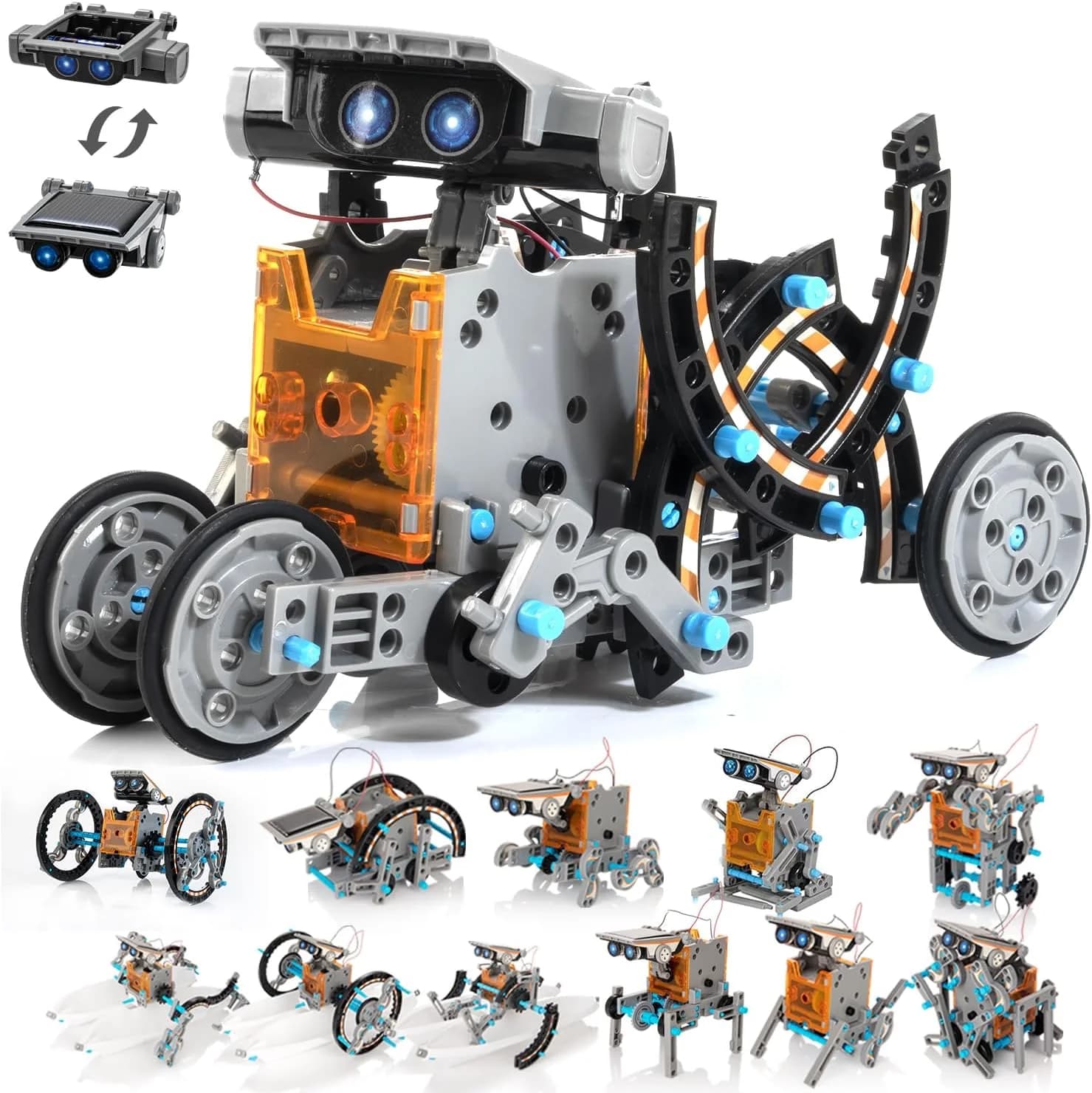 Bravmate robot solaire 14 en 1, 190 pièces dès 10 ans