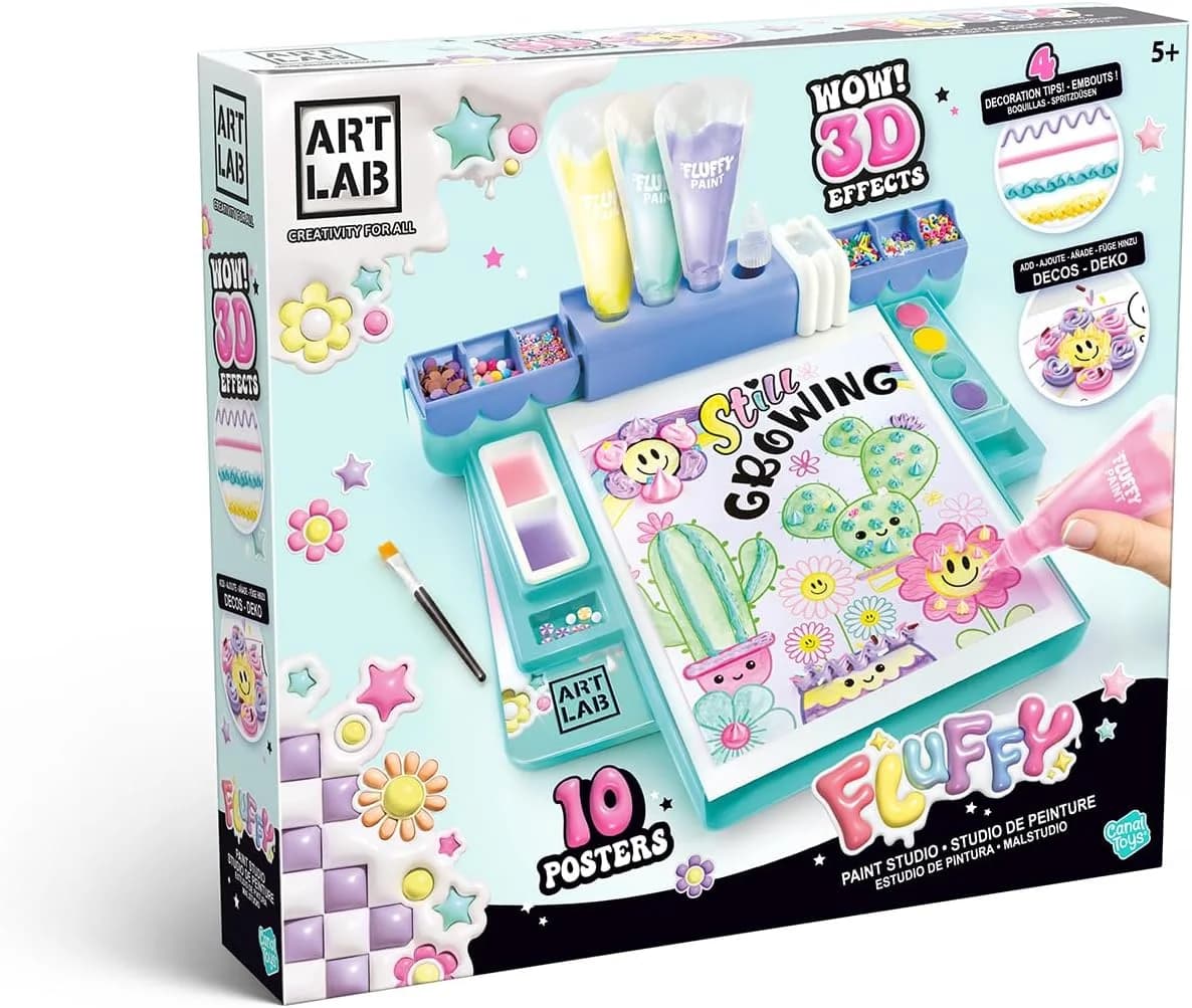 Canal Toys Art Lab Studio de Peinture Fluffy 3D