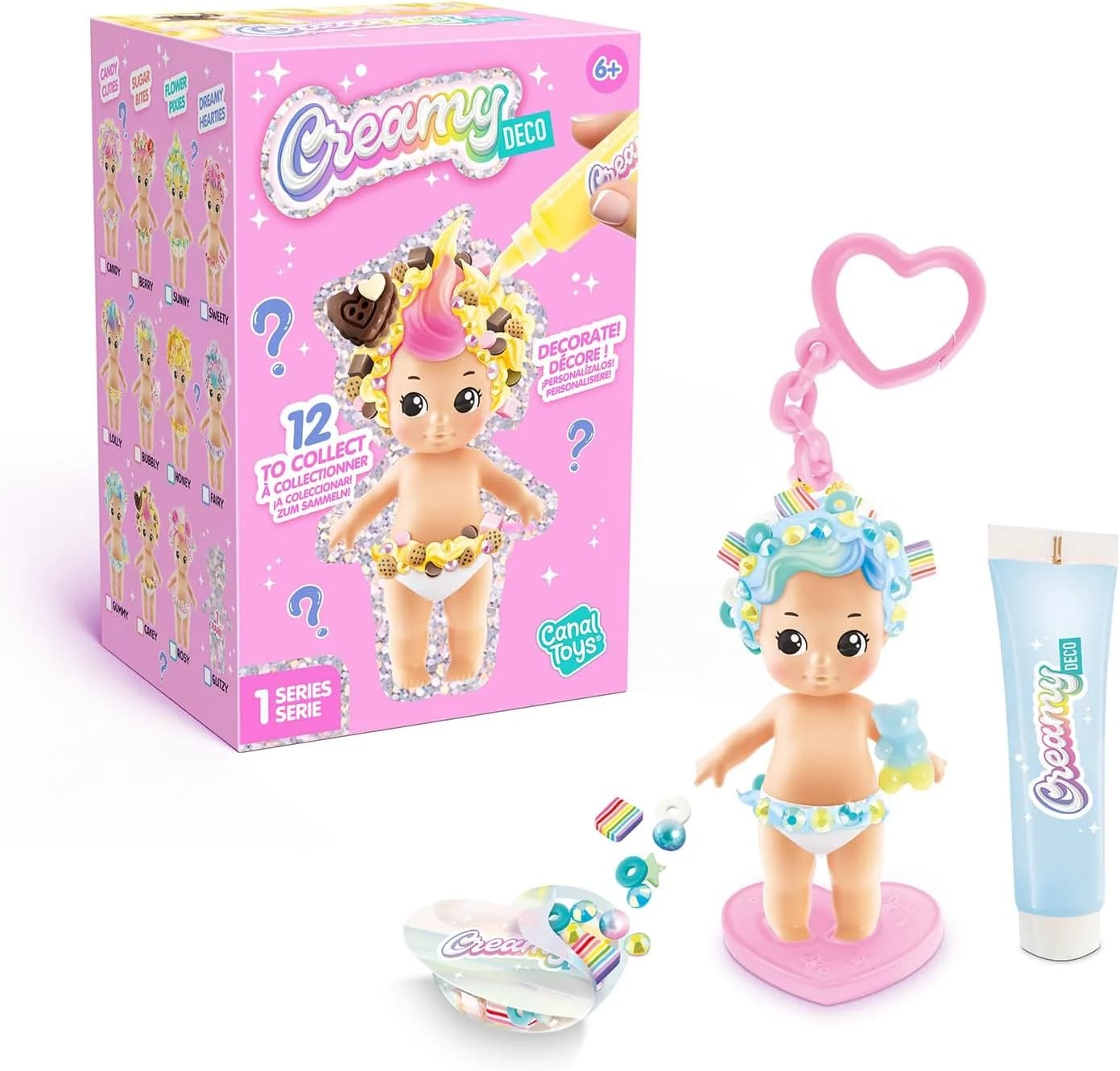 Canal Toys Creamy Deco Baby DIY Porte-Clés Surprise