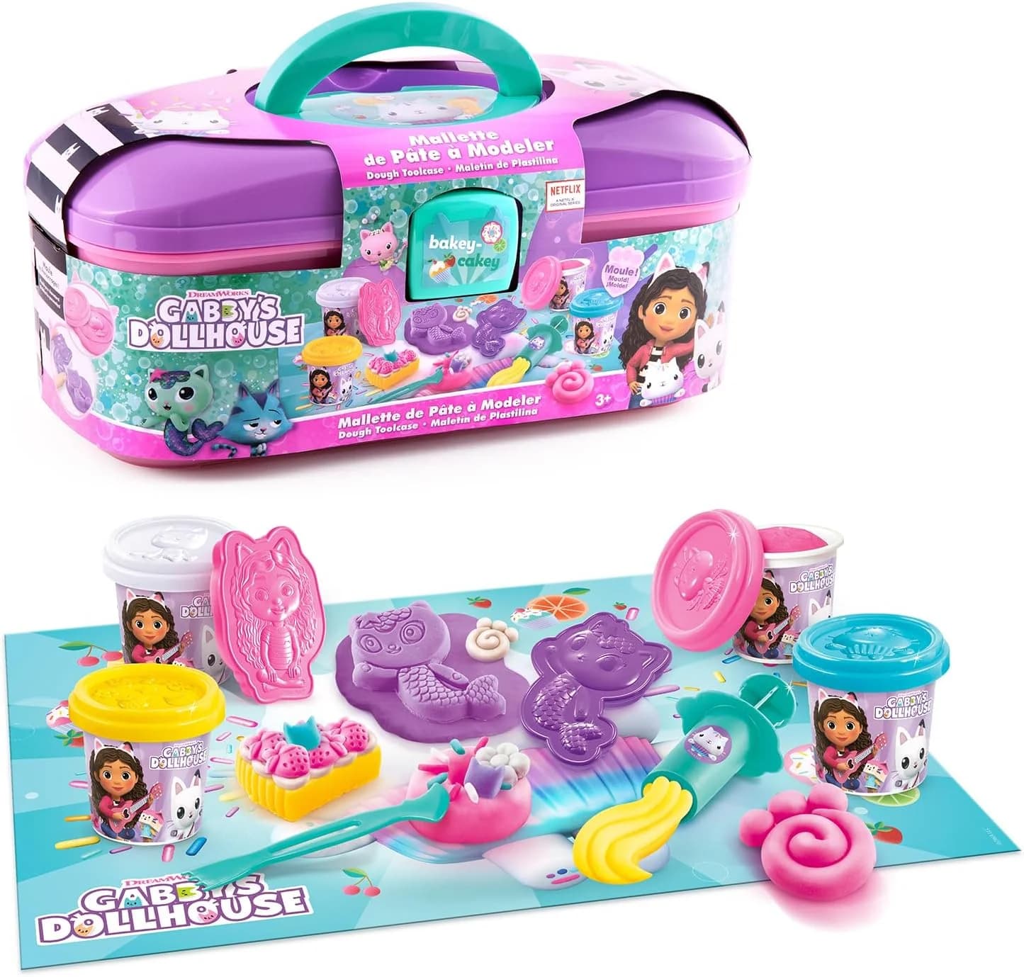 Canal Toys Gabby et la Maison Magique Mallette Pâte à Modeler