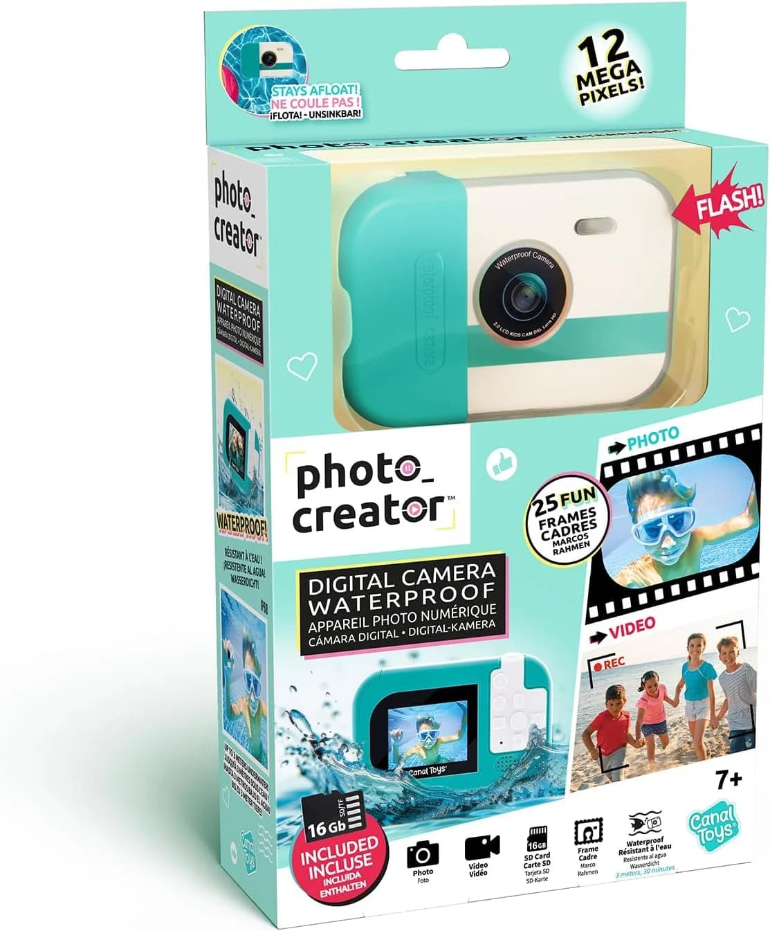 Canal Toys Photo Creator Appareil Photo Waterproof Enfant 7+