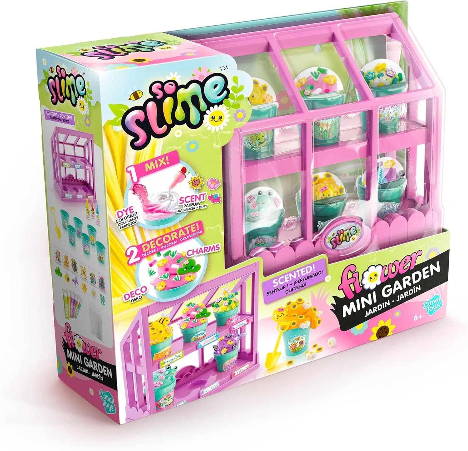 Canal Toys So Slime Flower Mini Jardin Créatif Enfant 6+