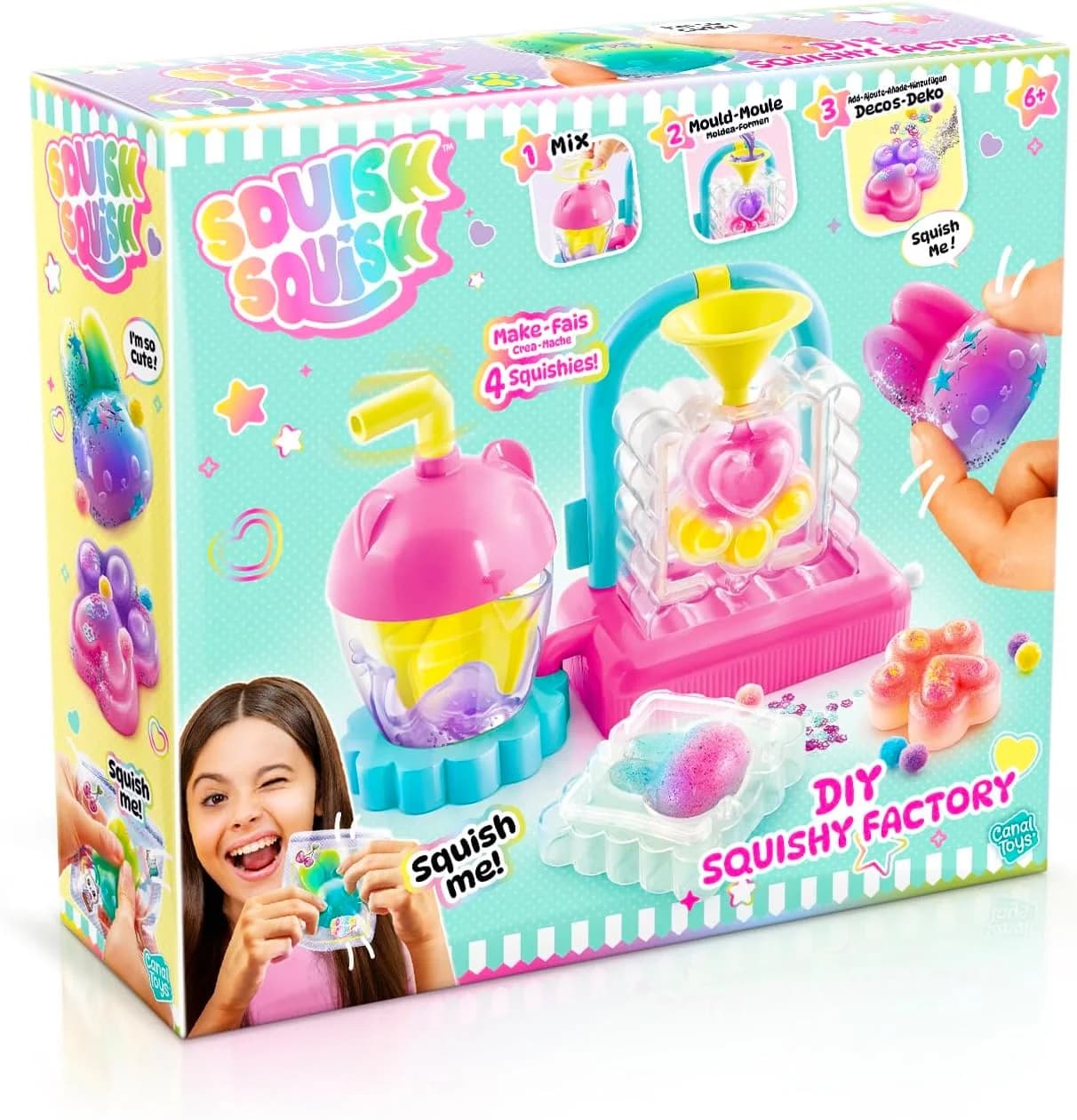 Canal Toys Squish Squish Squishy Factory Enfant 6+