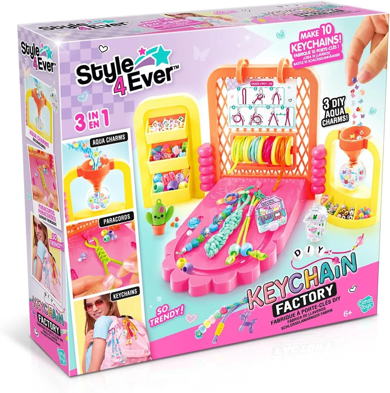 Canal Toys Style 4 Ever Fabrique à Porte-Clés DIY Enfant 6+