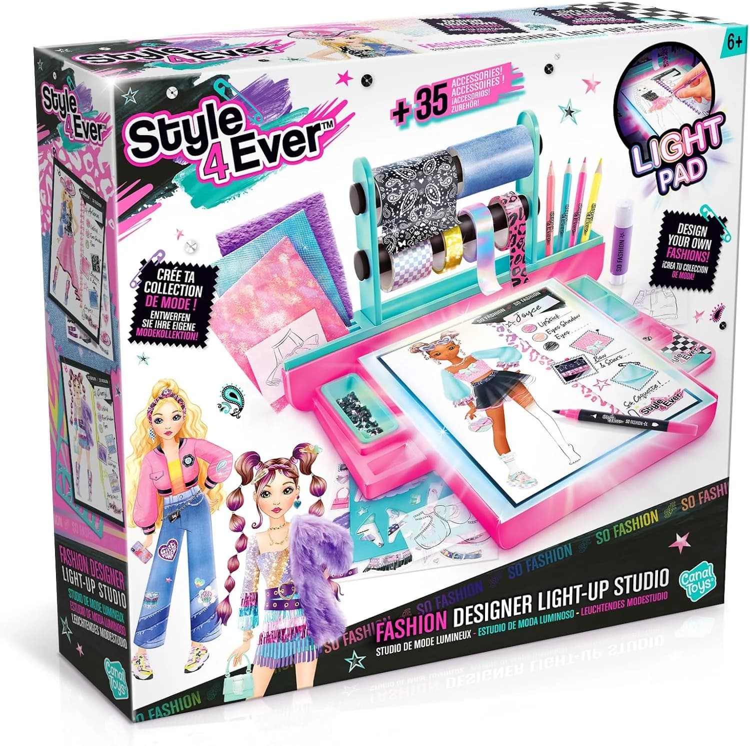 Canal Toys Style 4 Ever Studio de Mode Lumineux