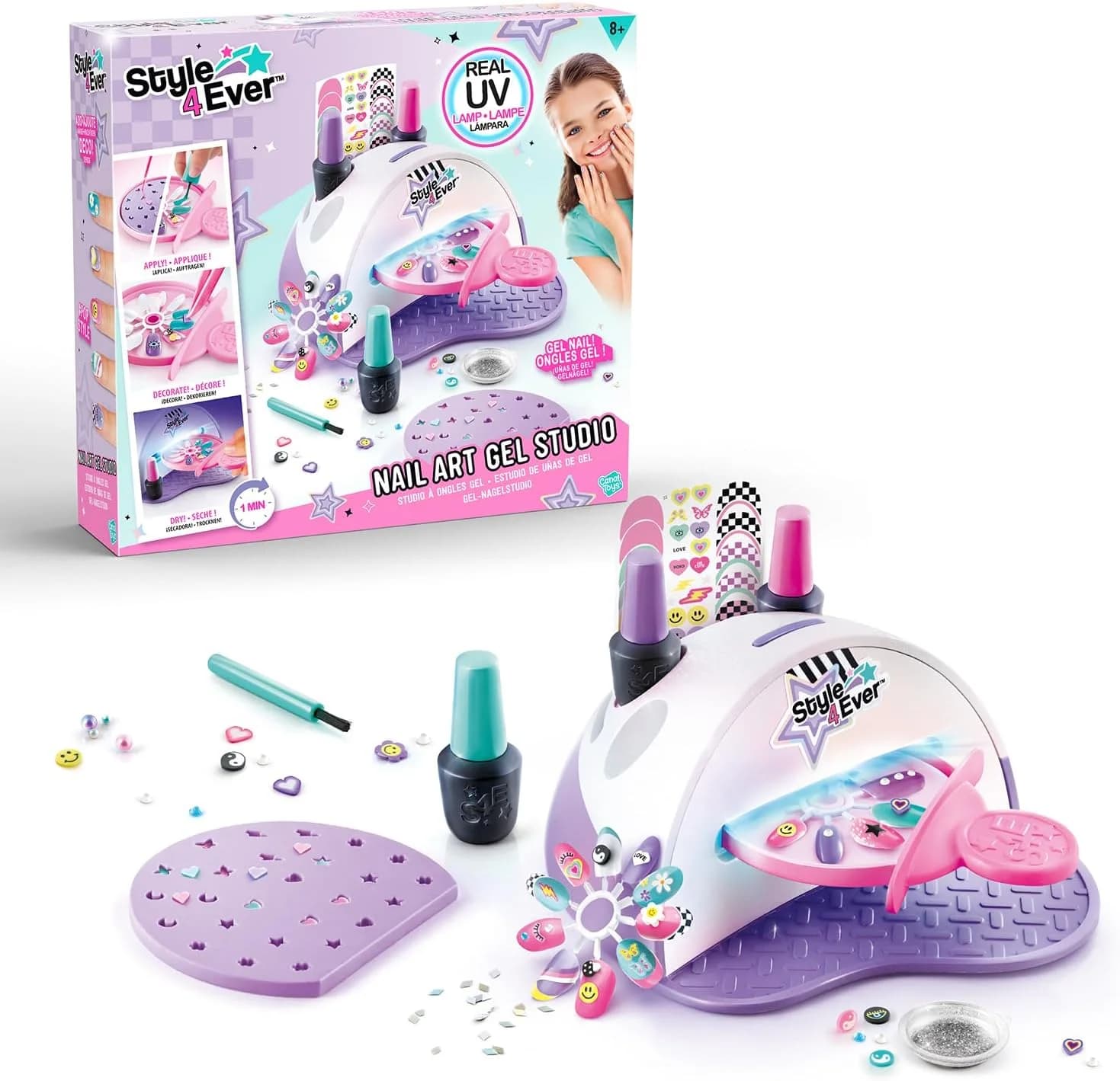 Canal Toys Style 4 Ever Studio Ongles Gel UV Enfant