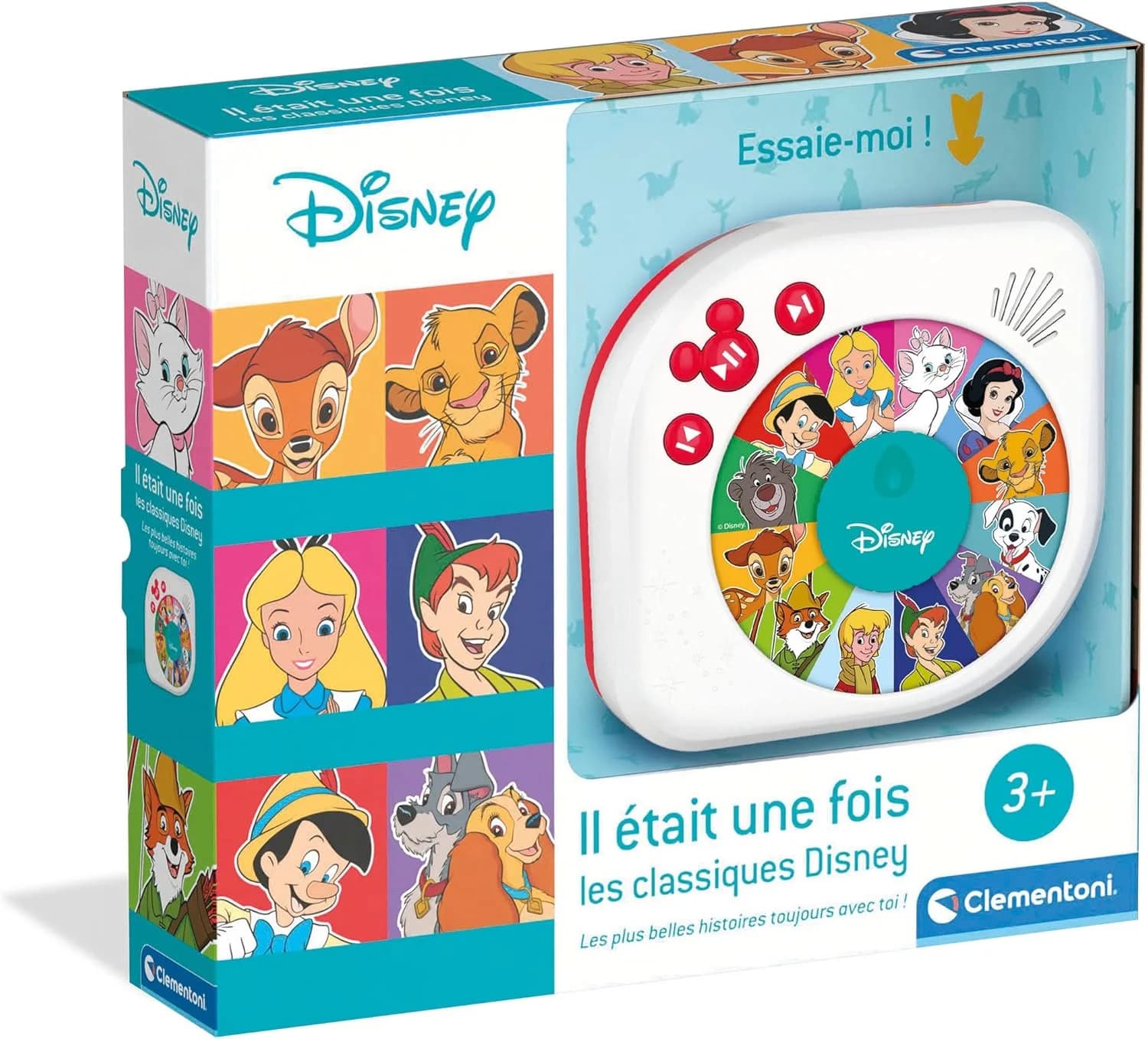Clementoni Il Était Une Fois conteur audio Disney enfant 3 ans+