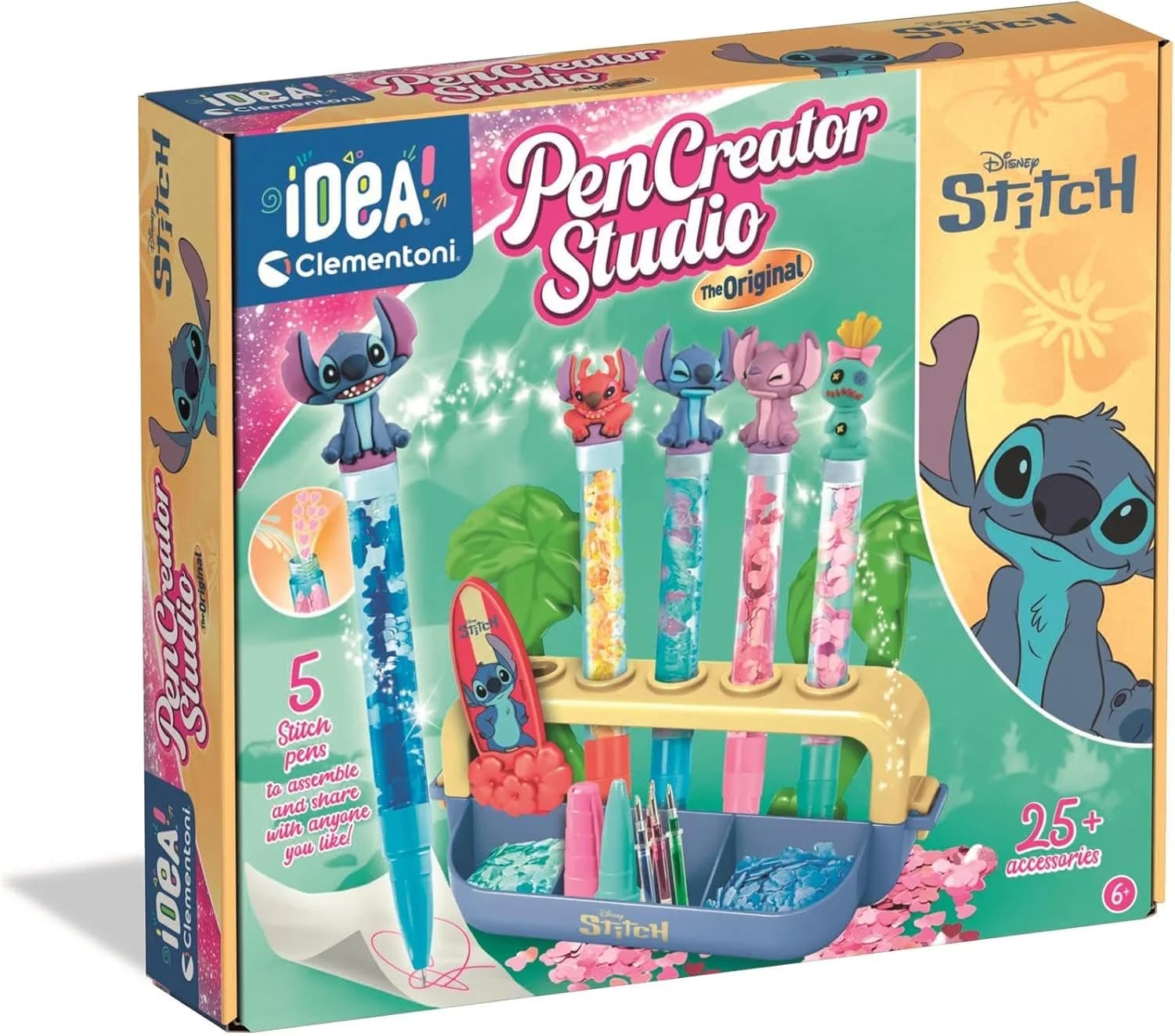 Clementoni Pen Creator Studio stylos Stitch à personnaliser enfant 6+