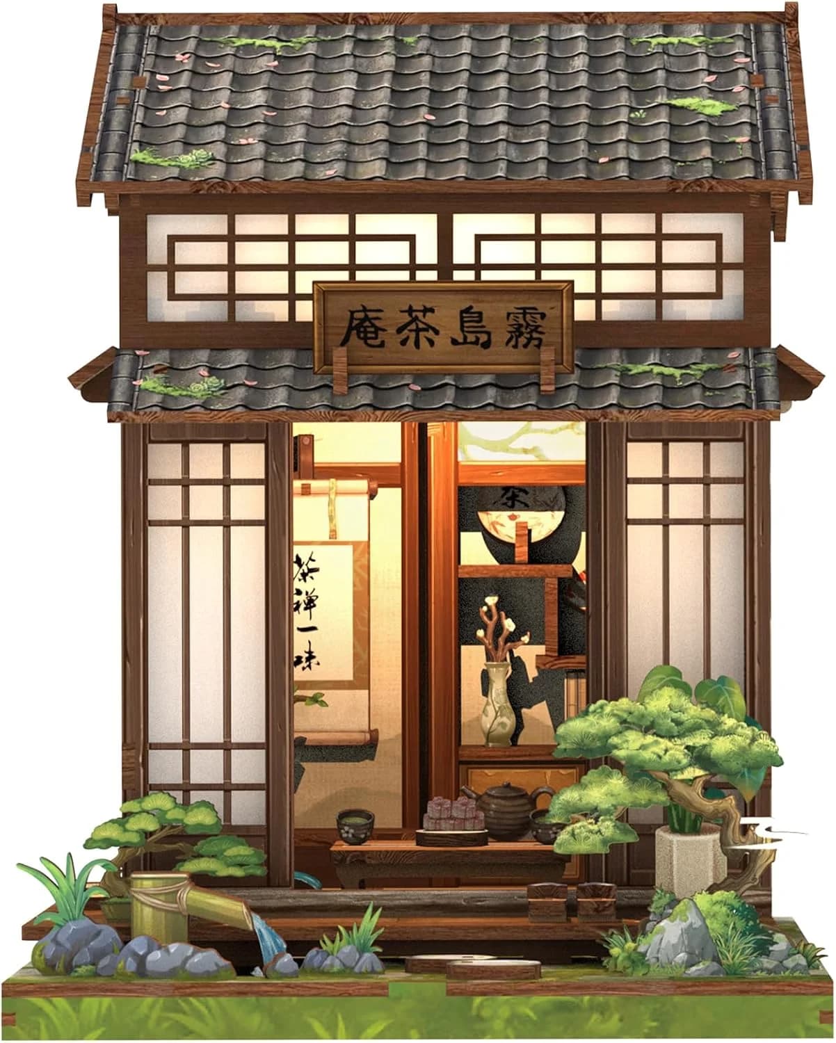 Cutefun Kirishima Cha-an, book nook japonais 186 pièces