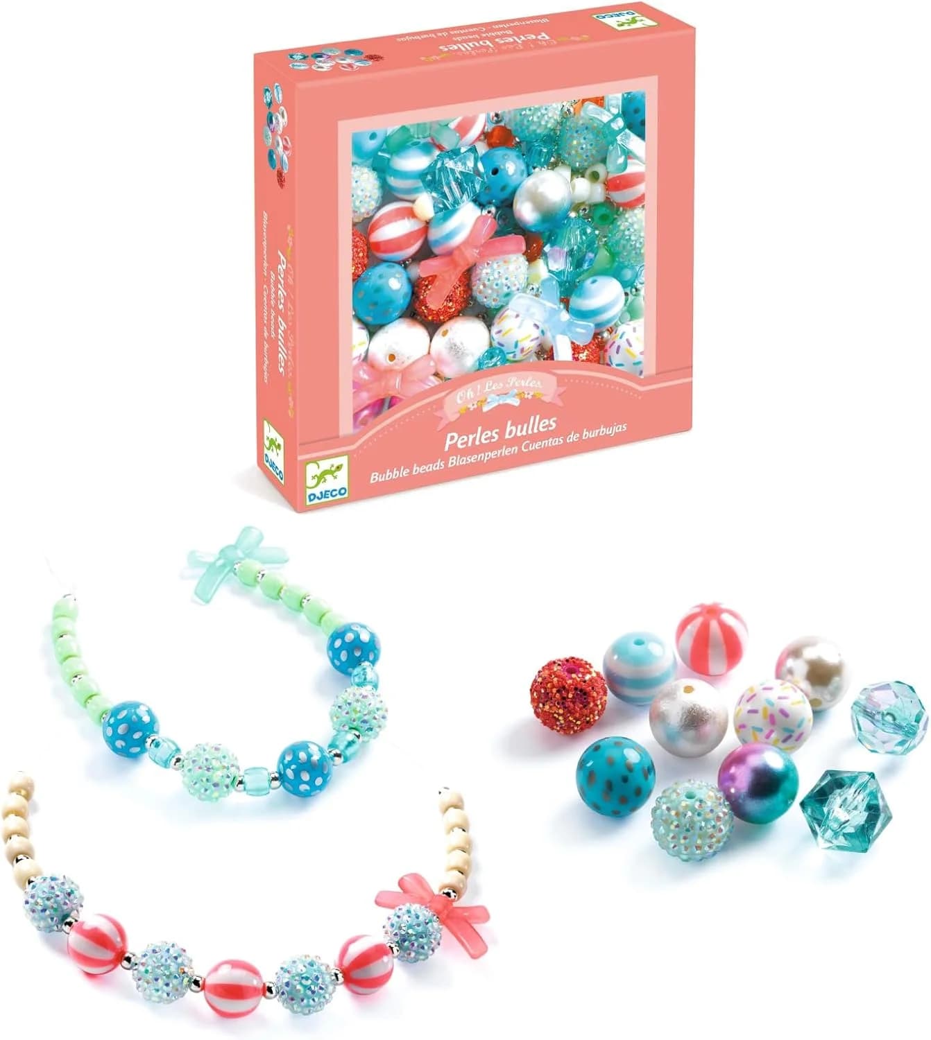 DJECO Coffret perles pour 5 colliers