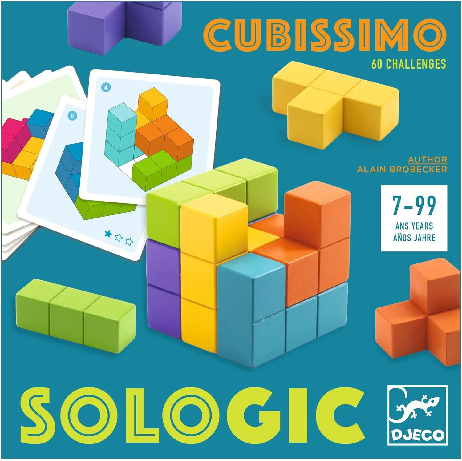 Djeco Cubissimo casse-tête en bois