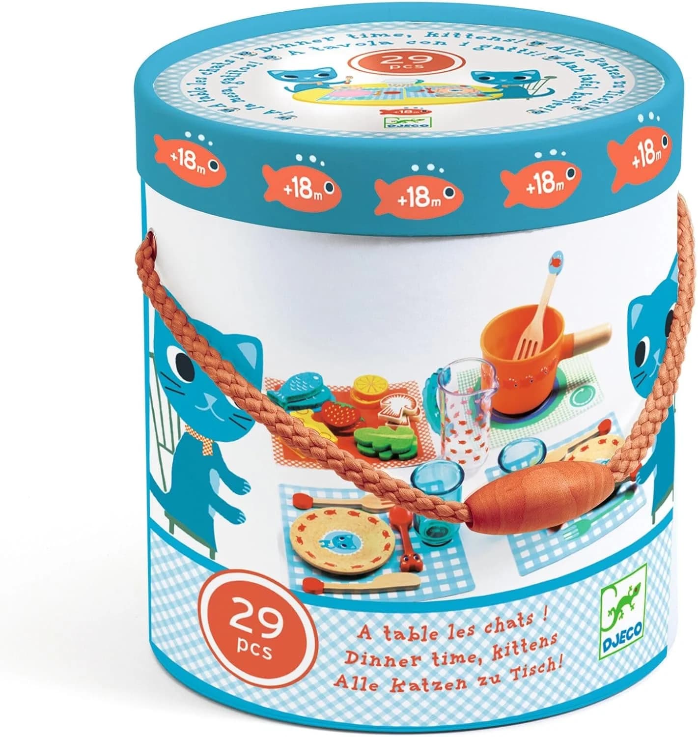 DJECO Dinette La table des chatons dès 18 mois