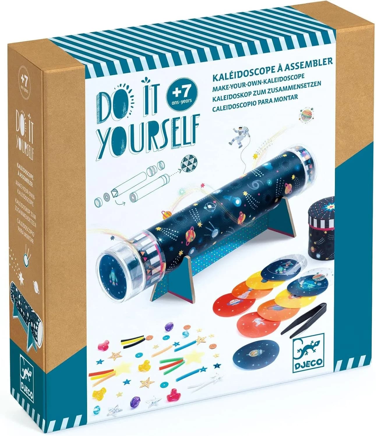 DJECO kit DIY kaléidoscope espace