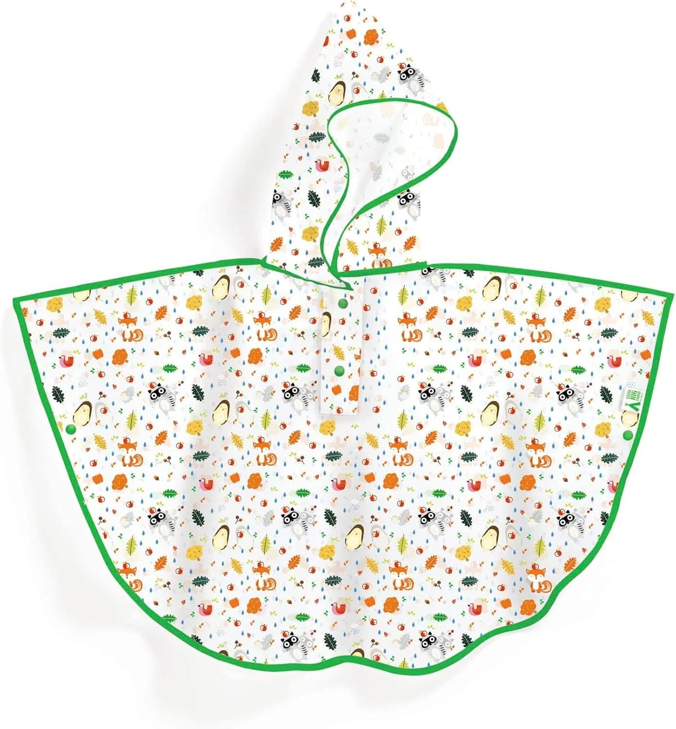 DJECO poncho de pluie enfant Mauvaise Herbe XS