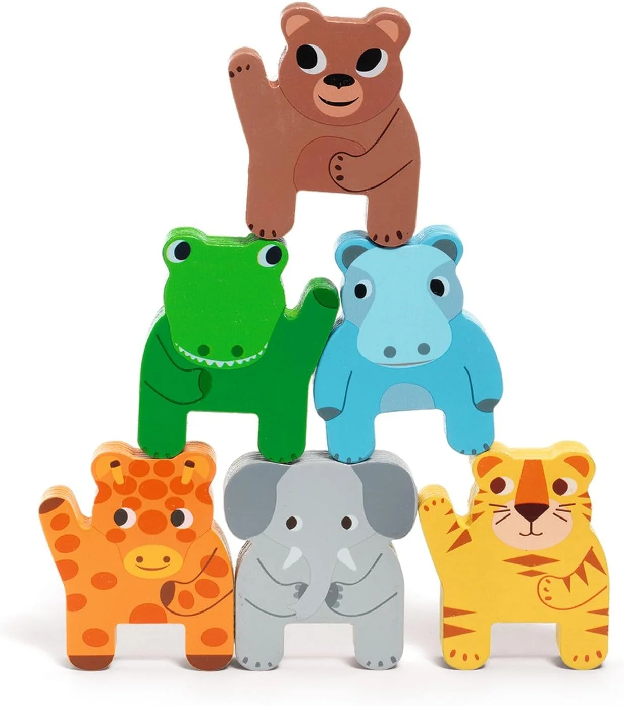 Djeco Trainimo Jungle train de construction premier âge