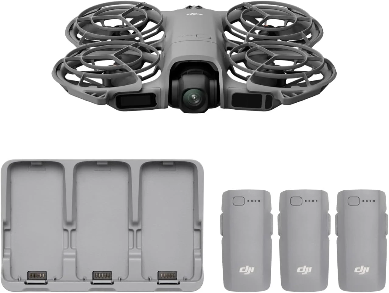 DJI Neo 2 Fly More, drone caméra 4K, 3 batteries