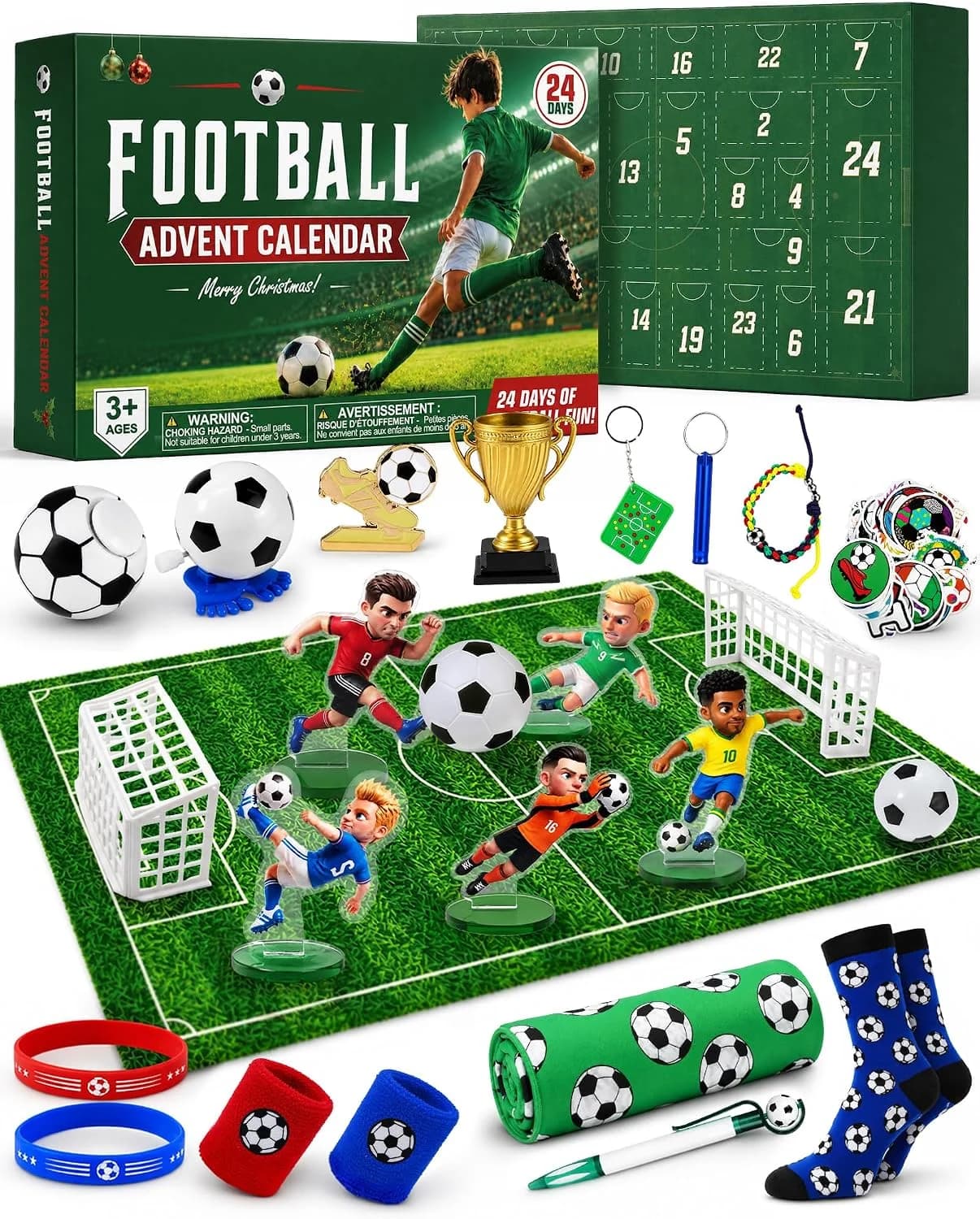 Doviden, calendrier de l'Avent football 24 surprises