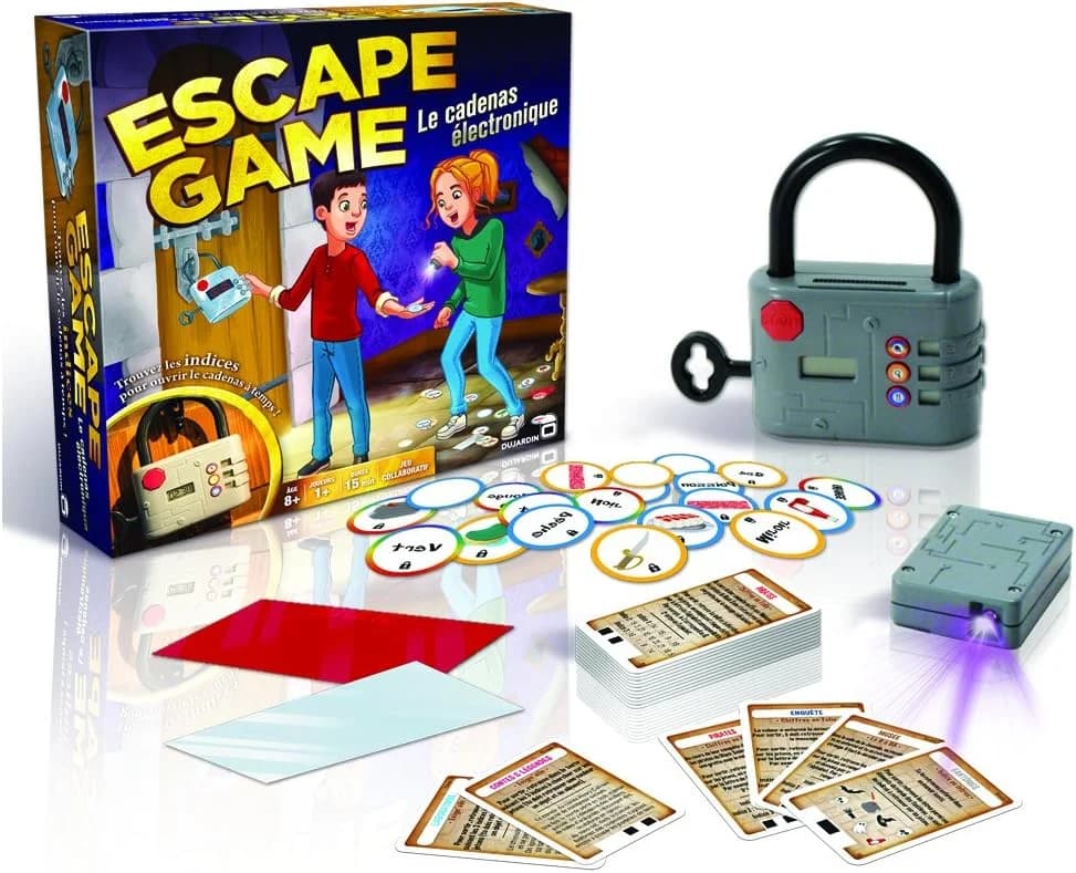 Dujardin Escape Game, cadenas électronique dès 8 ans