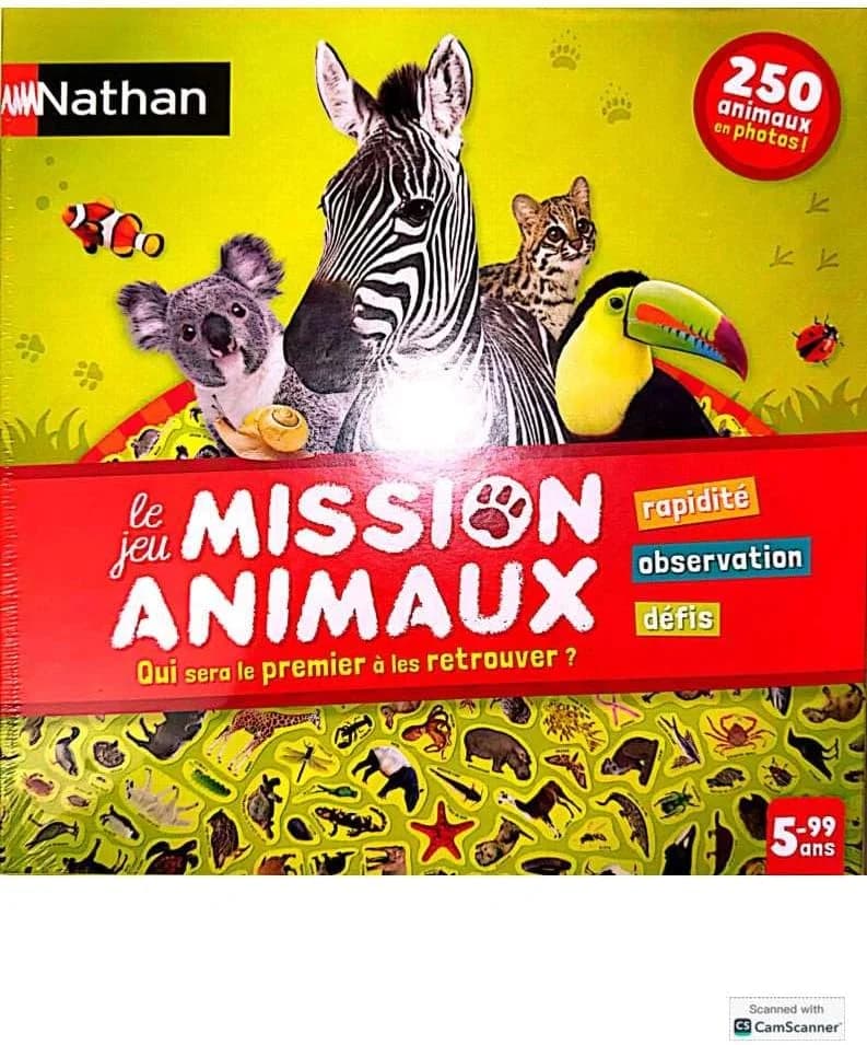 Dujardin Mission Animaux, jeu d’observation 250 photos