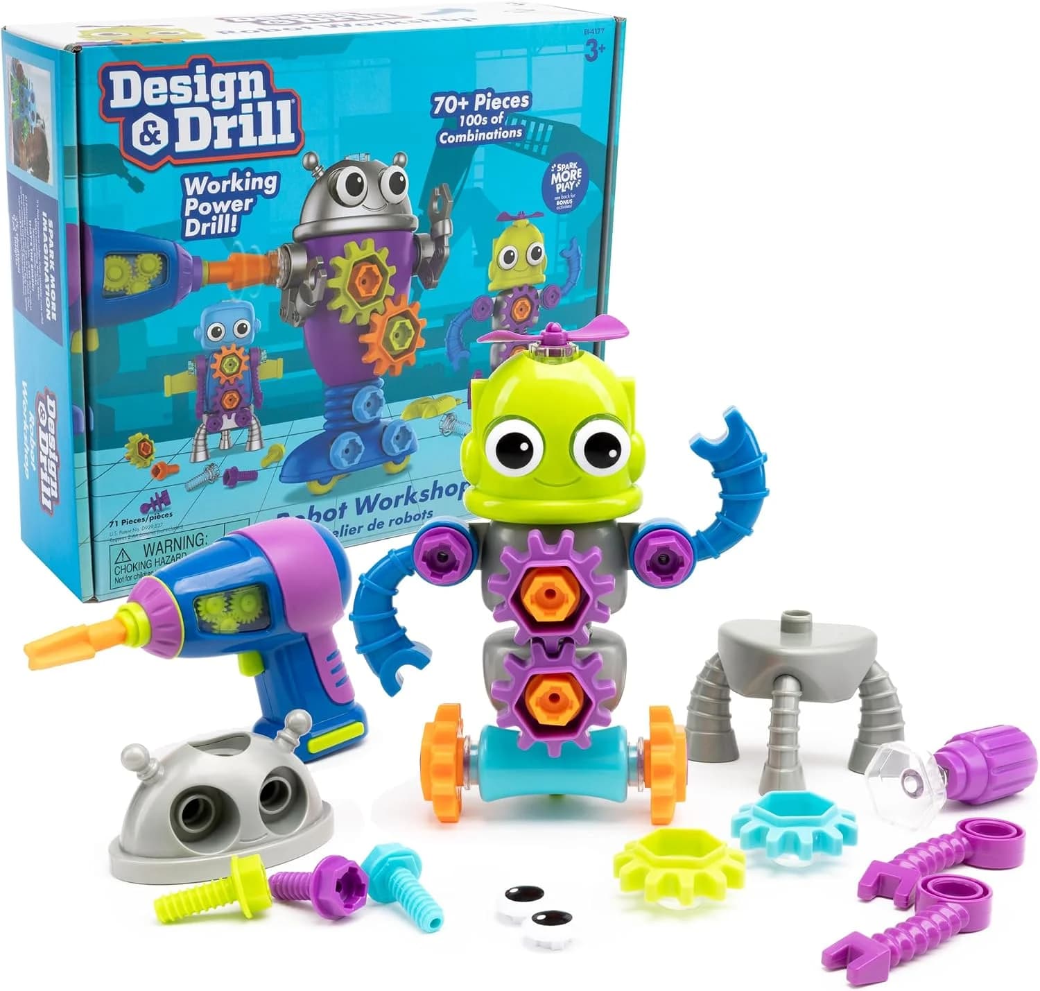 Educational Insights Design & Drill, atelier robots