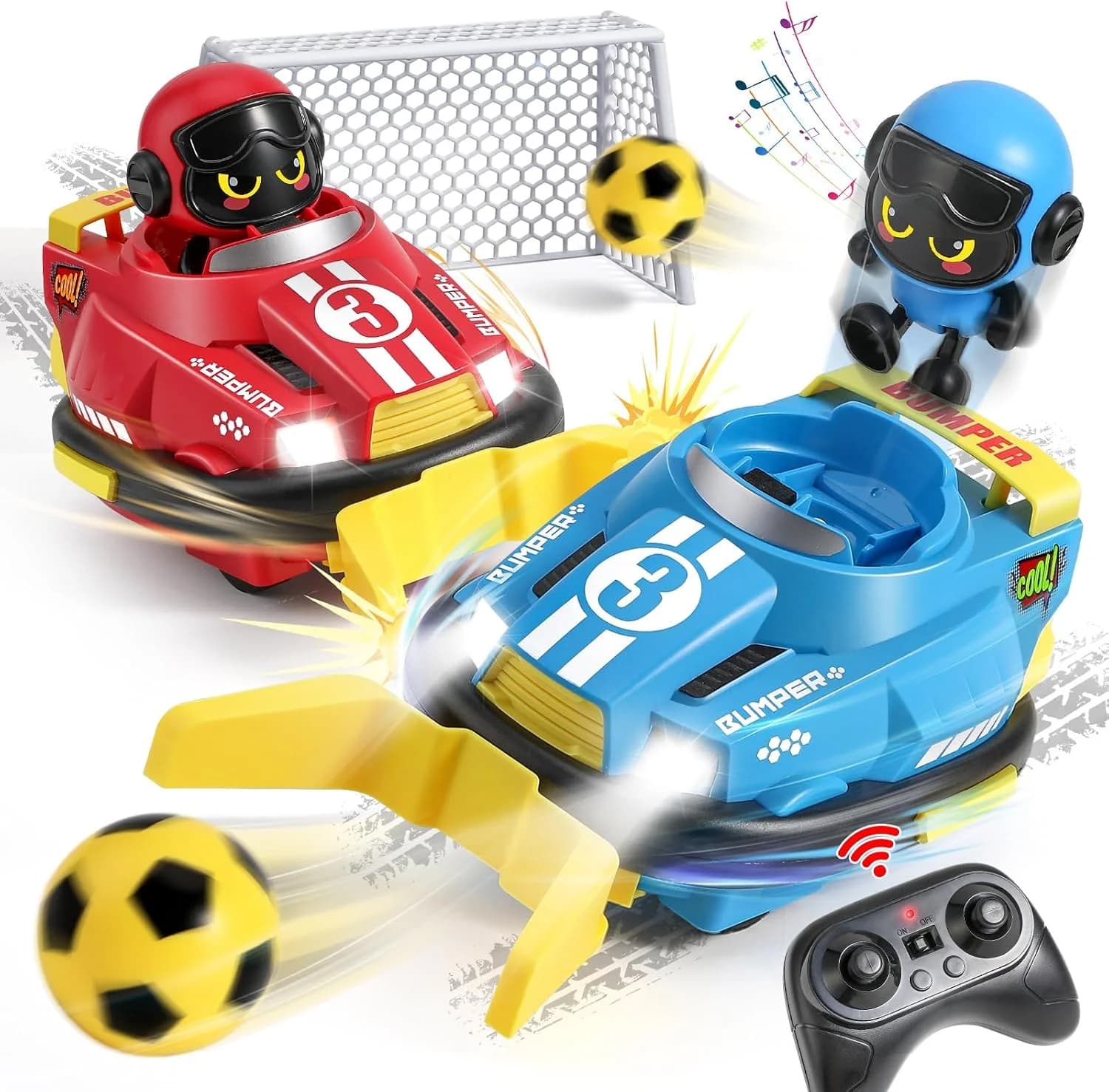 FRUSE voitures RC tamponneuses et football