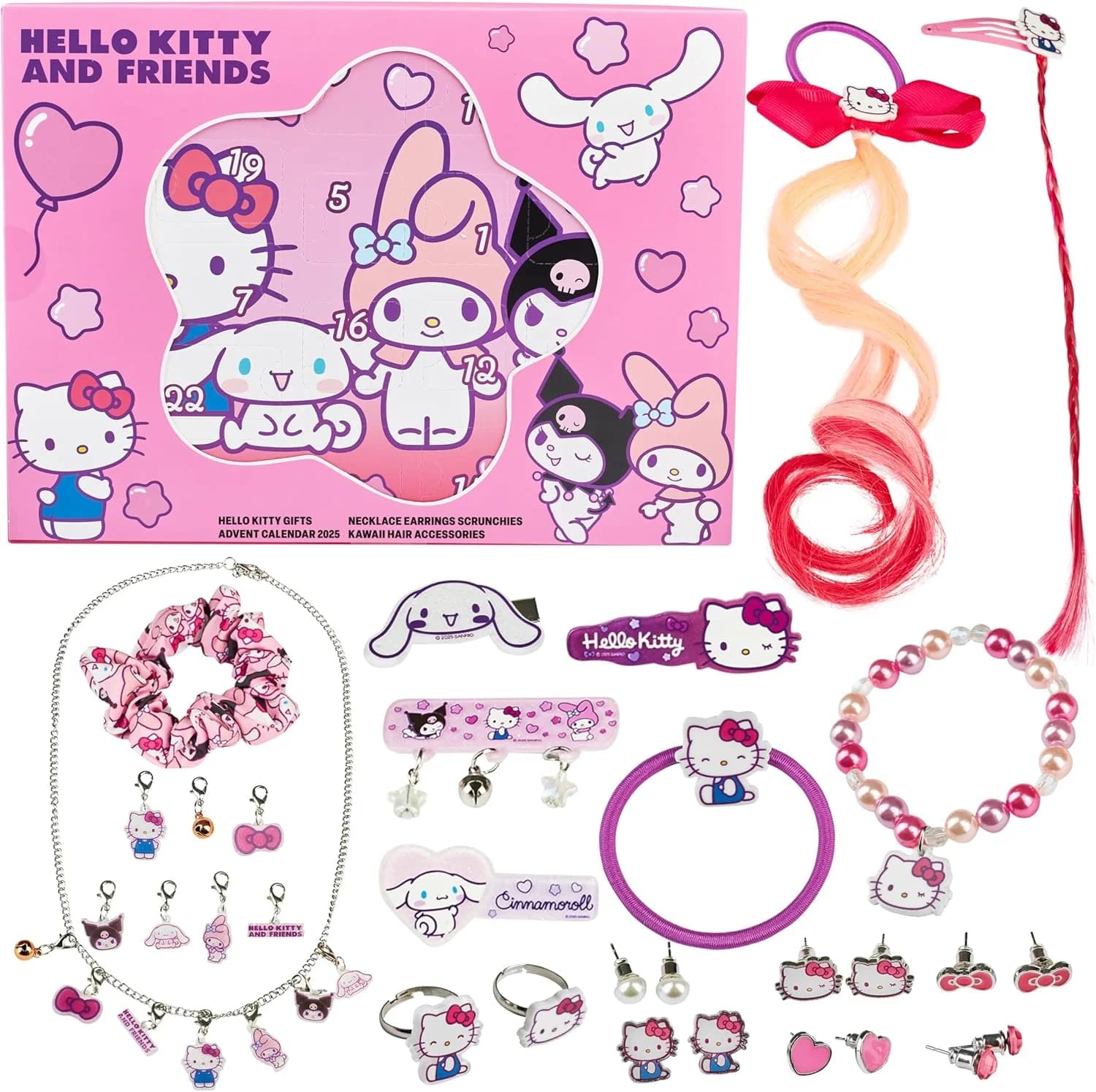Get Trend Hello Kitty, calendrier de l'Avent 24 surprises
