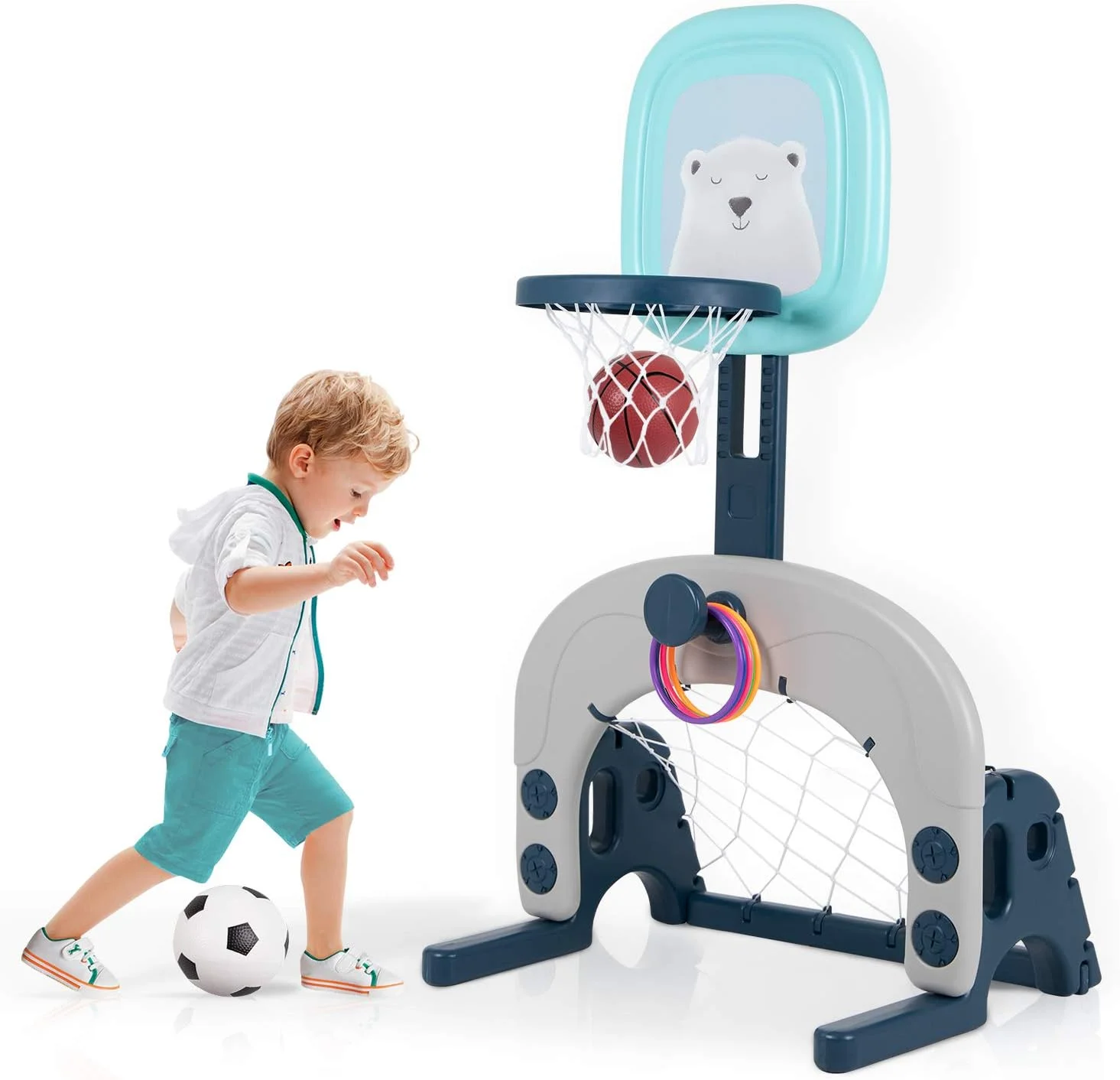 Hadwin panier de basket 3 en 1 dès 3 ans