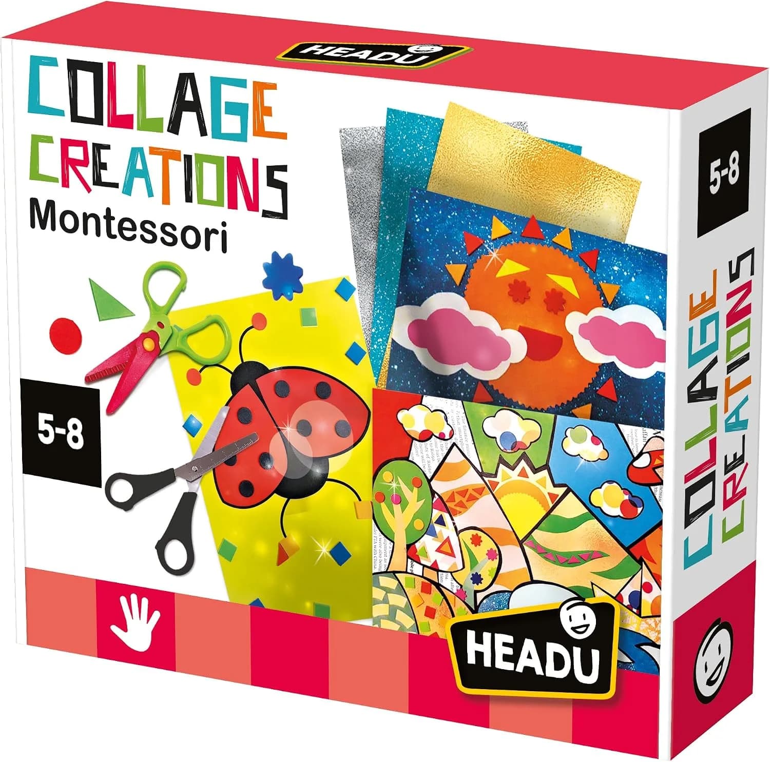 Headu Collage Creation, atelier découpage Montessori