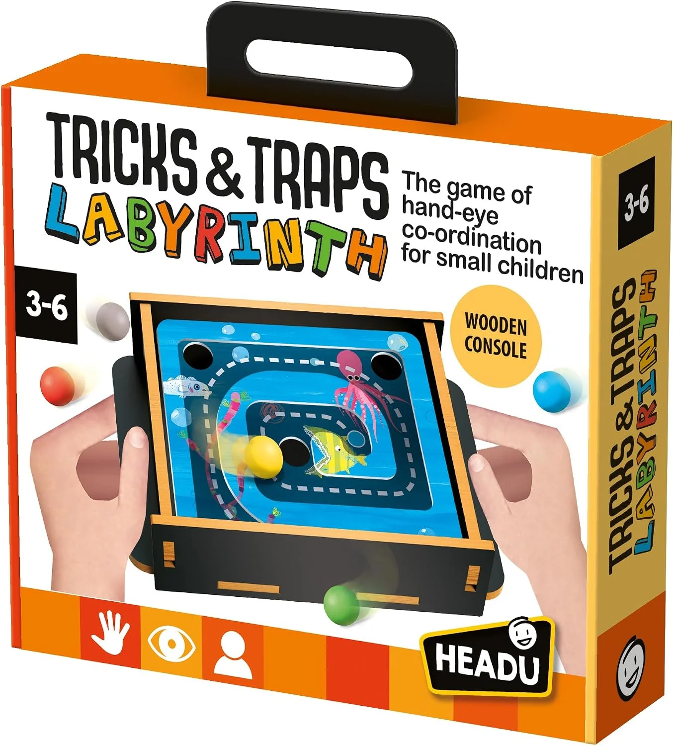 Headu Tricks & Traps, labyrinthe en bois 6 parcours