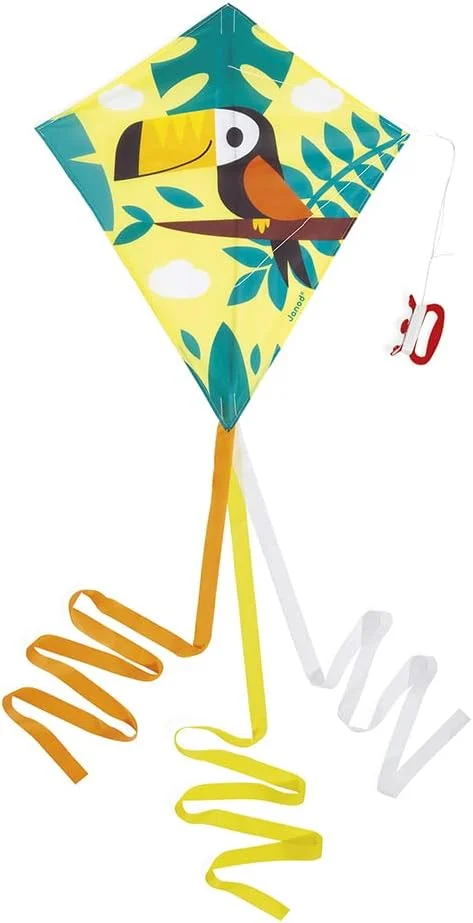 Janod Cerf-Volant Enfant Tropik Losange dès 5 ans