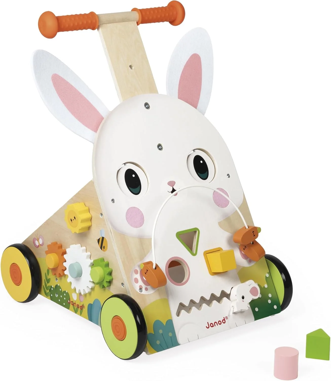 Janod Chariot de marche multi-activités Ferme (12m+)