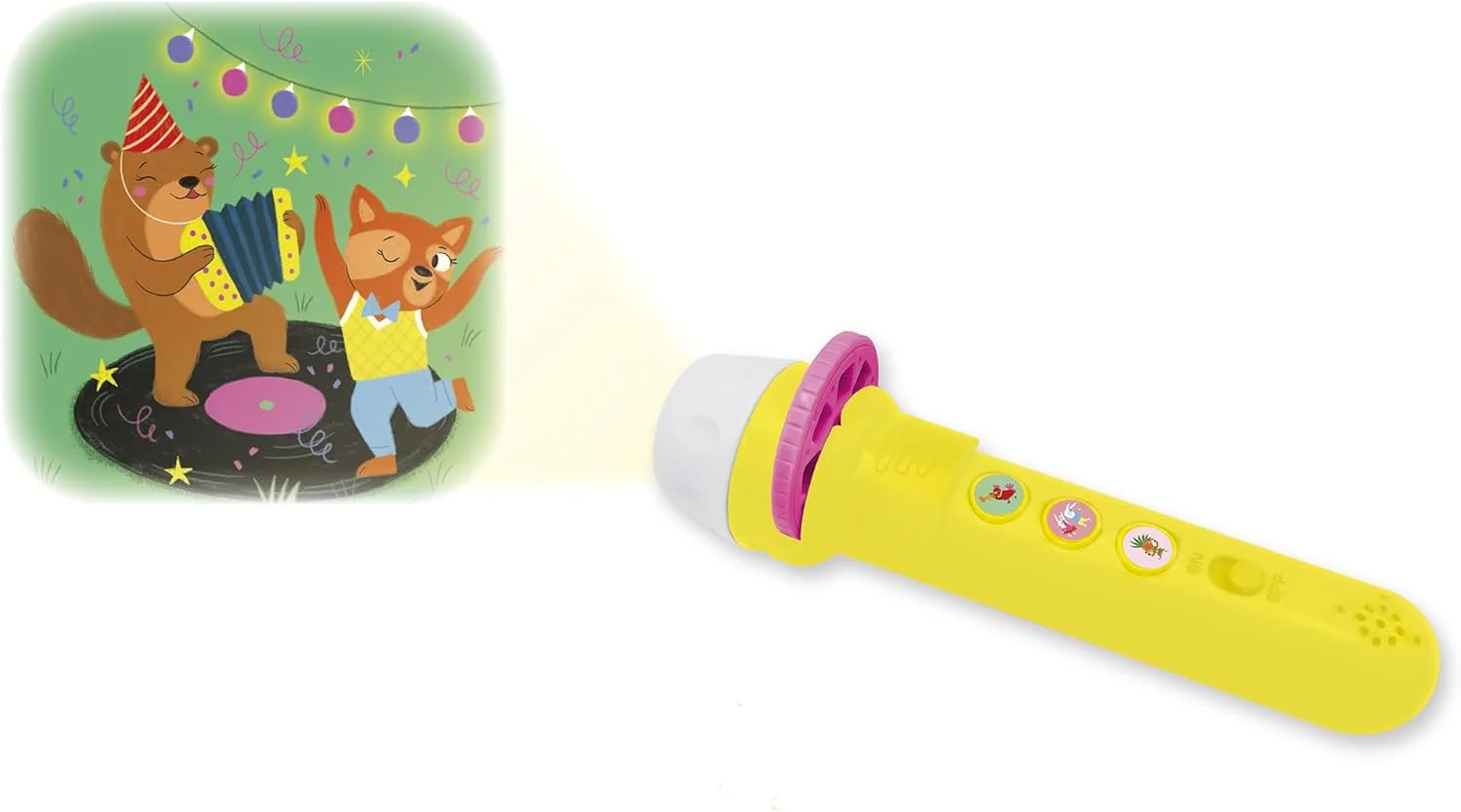 Janod lampe sonore merveilleuse fête dès 3 ans