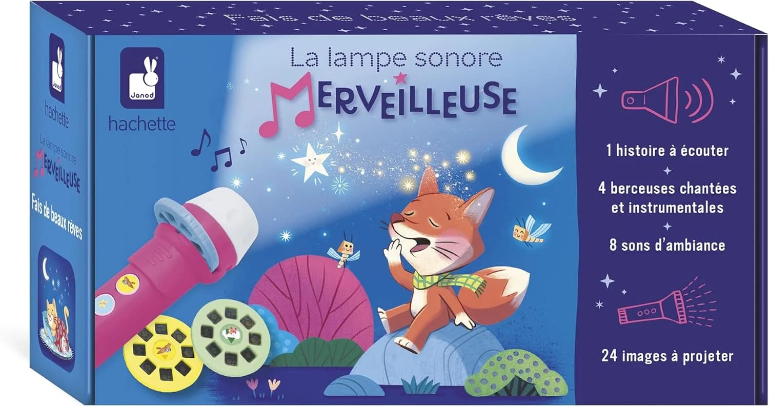 Janod lampe sonore merveilleuse rêve dès 3 ans