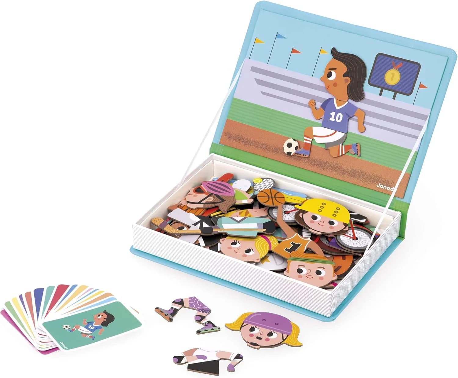 Janod Magnéti'Book Sports - 48 magnets, J02596