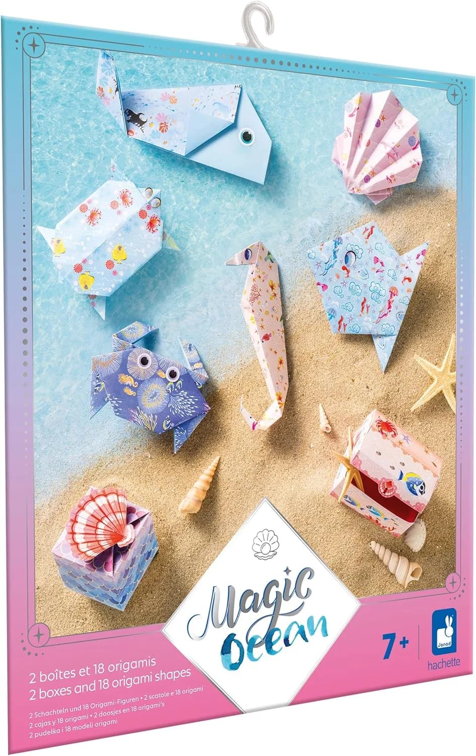 Janod Origamis Magic Ocean – 20 origamis thème océan dès 7 ans