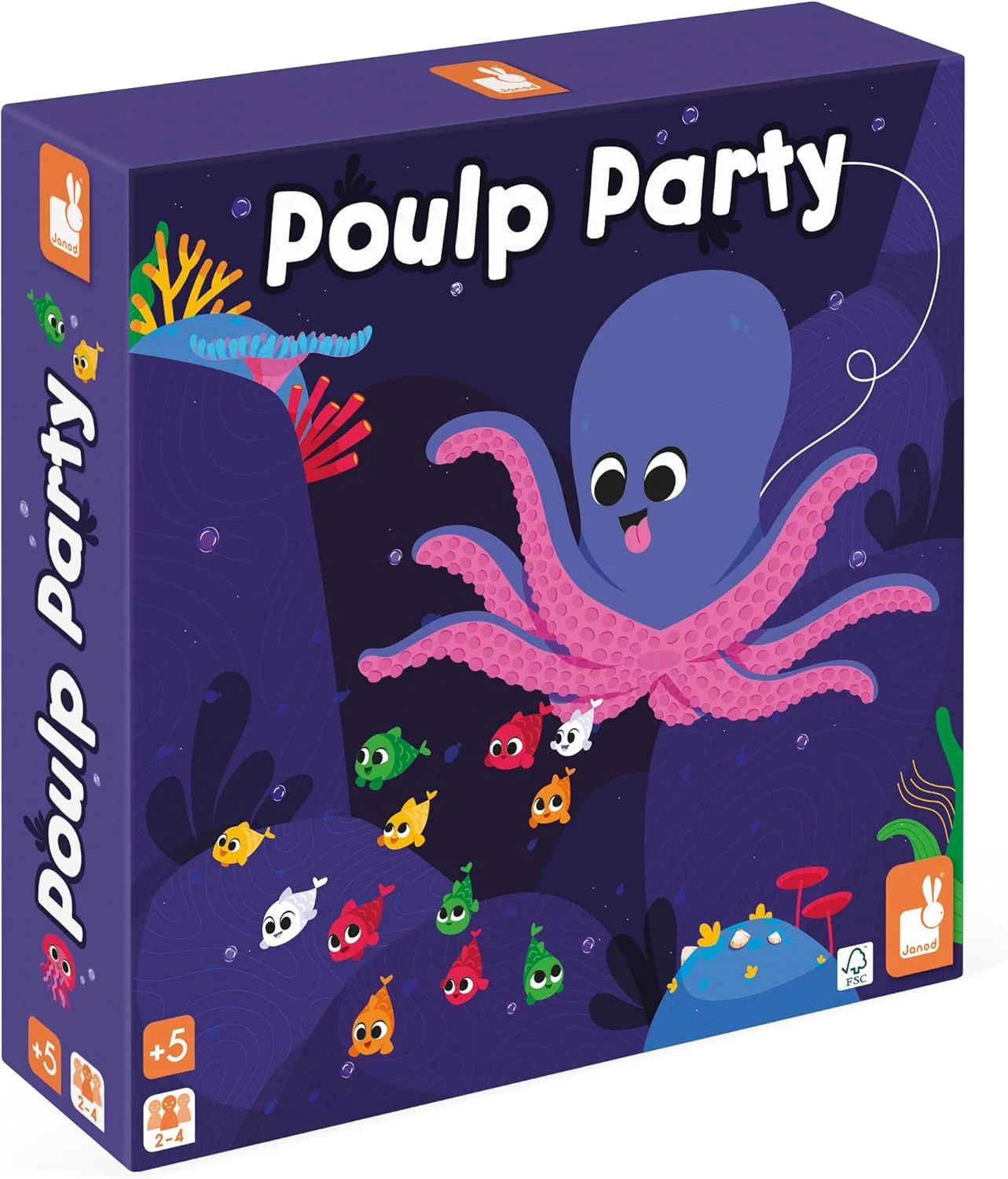 Janod – Poulp Party (jeu de société enfant) dès 4 ans