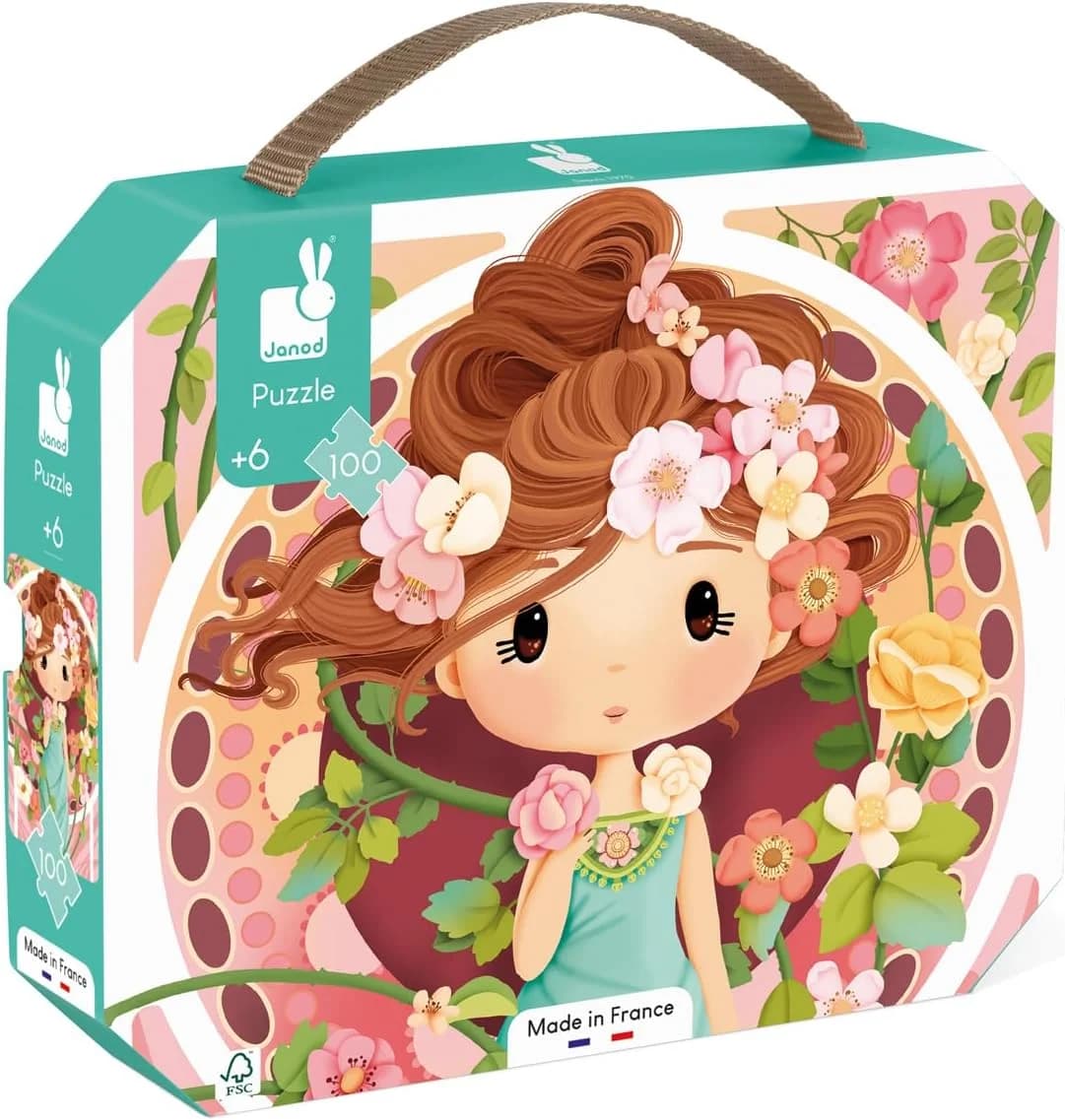 Janod Puzzle 100 pièces – Alphonse Mucha (J02578)