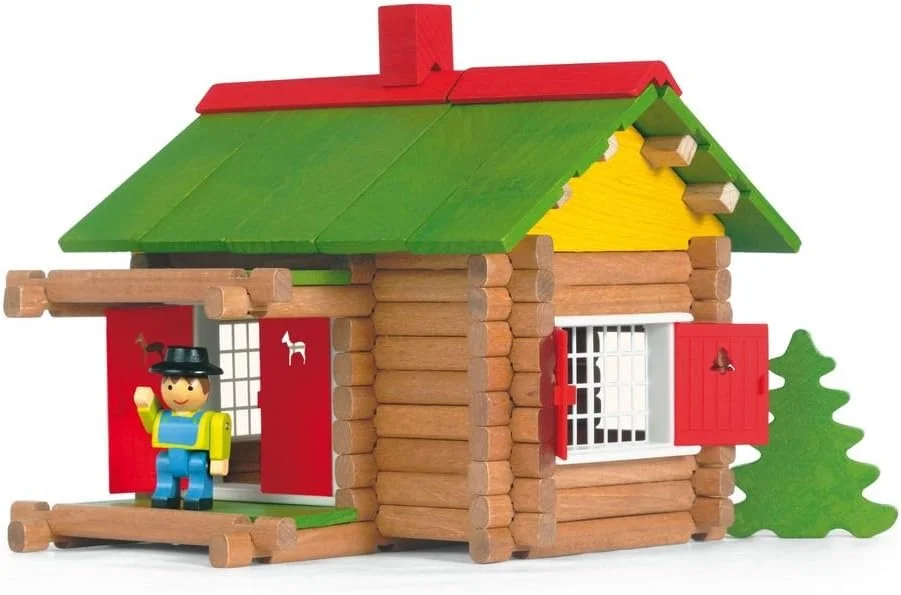 Jeujura Mon chalet en bois 100 pièces