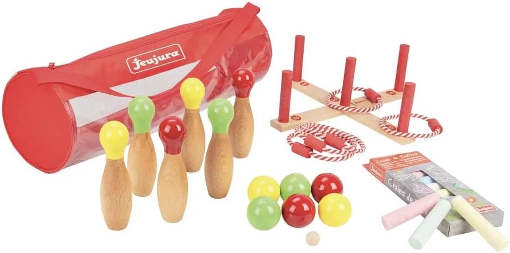JeuJura pack de jeux d’extérieur en bois