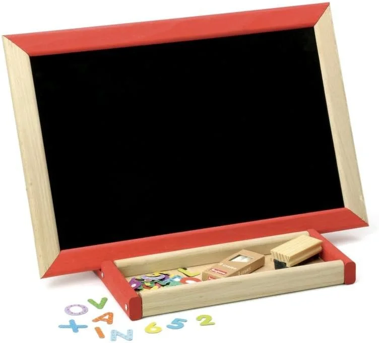 JeuJura tableau d’activités en bois réversible magnétique