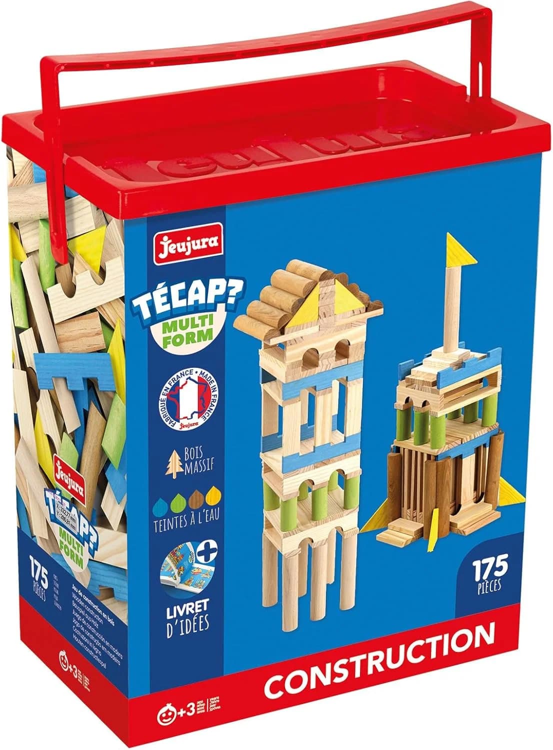JeuJura Técap Multiform 175 pièces en bois