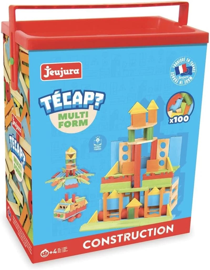 Jeujura Técap Multiform en bois - 175 pièces