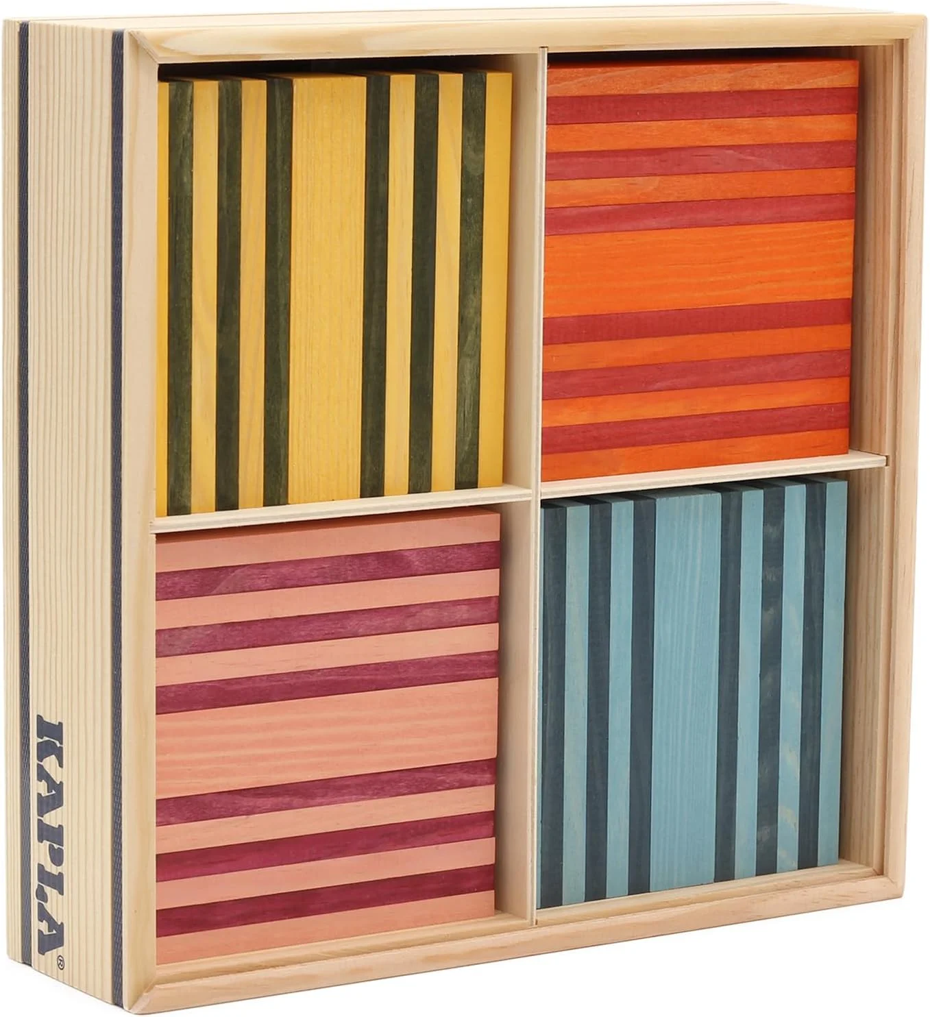 KAPLA Octocolor : 100 planchettes en 8 couleurs
